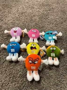 M&M's Mini Swarmees Plush Toy Vintage 90s Collectible